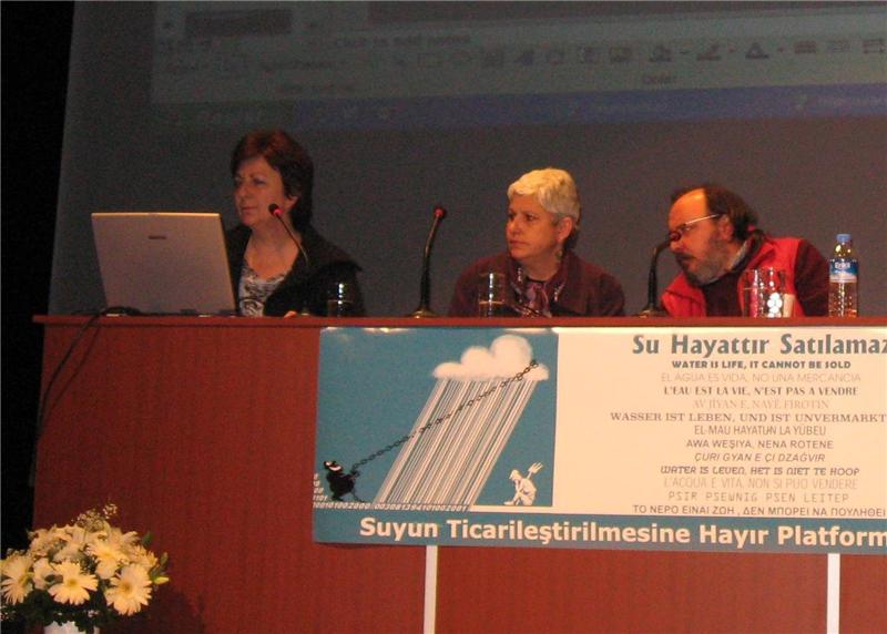 "SUYUN TİCARİLEŞTİRİLMESİNE HAYIR" ETKİNLİKLERİ